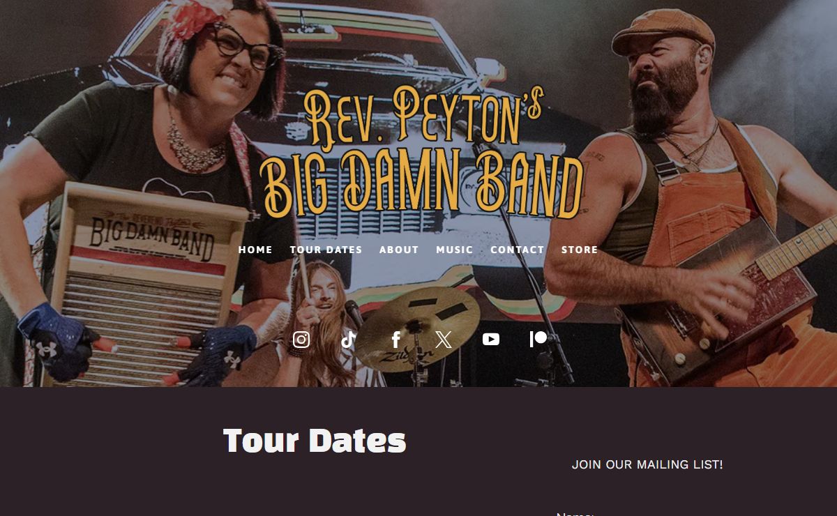 The Reverend Peyton's Big Damn Band
