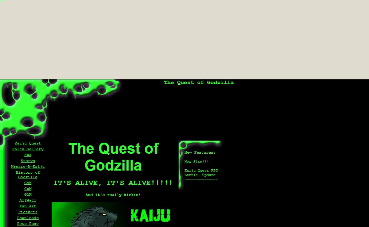 The Quest of Godzilla