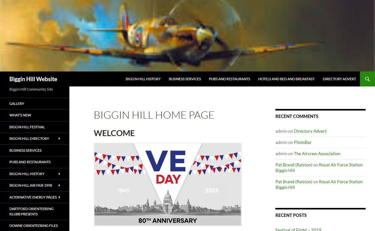 Biggin Hill Home Page | Biggin Hill Website