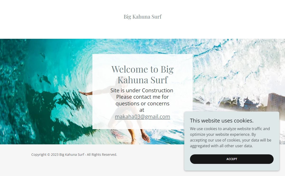 Big Kahuna Surf