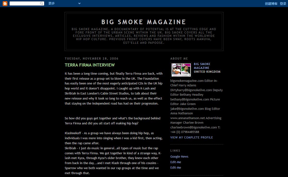 Big Smoke Magazine
