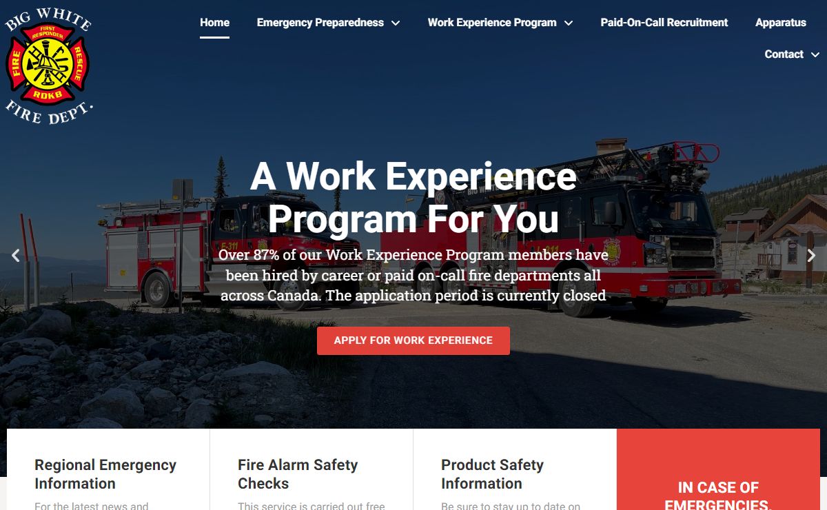 Big White Fire Department