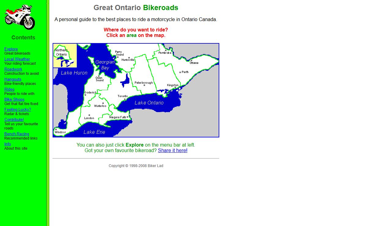 Great Ontario Bikeroads: Best motorcycle routes in Ontario