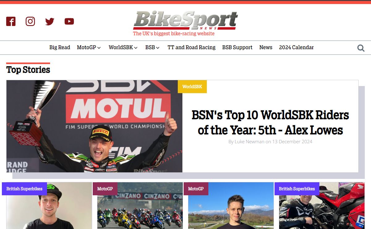 Home | BikeSport News