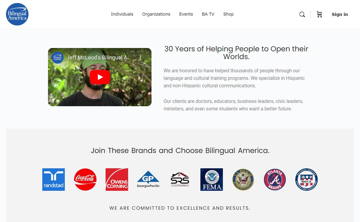 Bilingual America – Cultural Communications since 1992