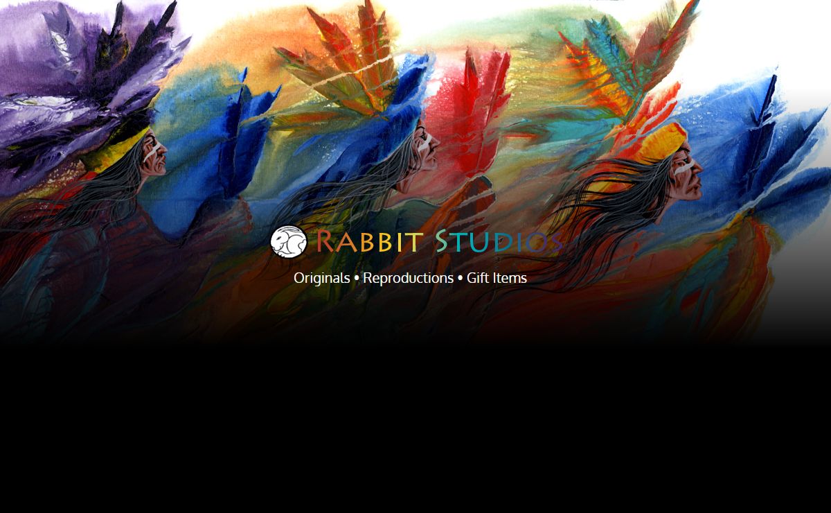 Rabbit Studios | Bill & Traci Rabbit Cherokee Original Art, Reproductions, and Gift Products