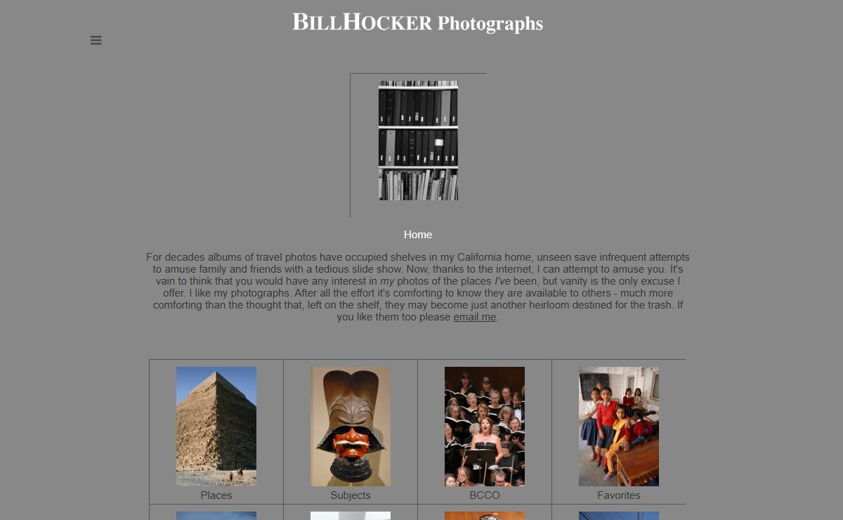 Bill Hocker | Photographs