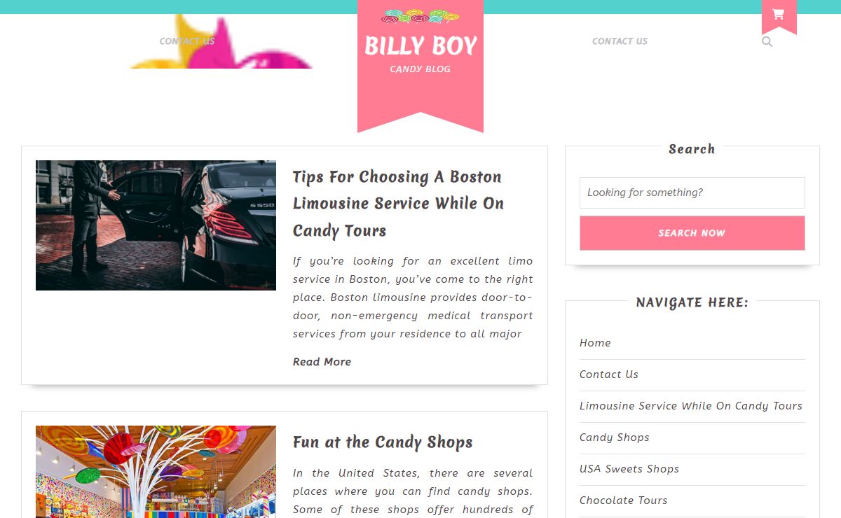 BILLY BOY – CANDY BLOG