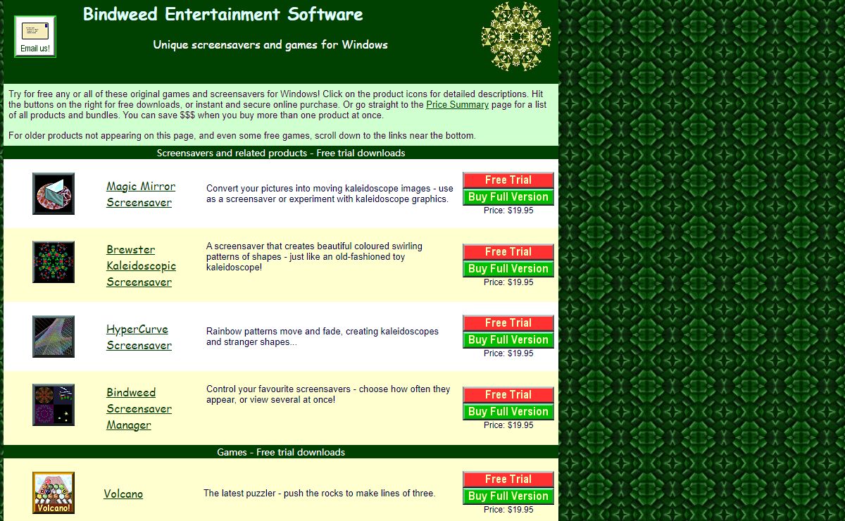Bindweed Entertainment Software