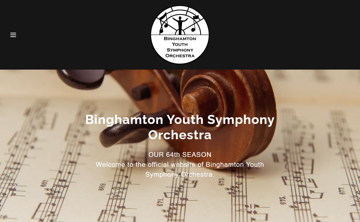 BYSO Home - Binghamton Youth Symphony | Youth Orchestra