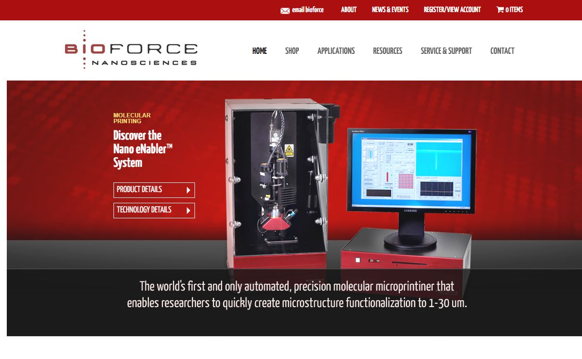 Home - BioForce Nanosciences