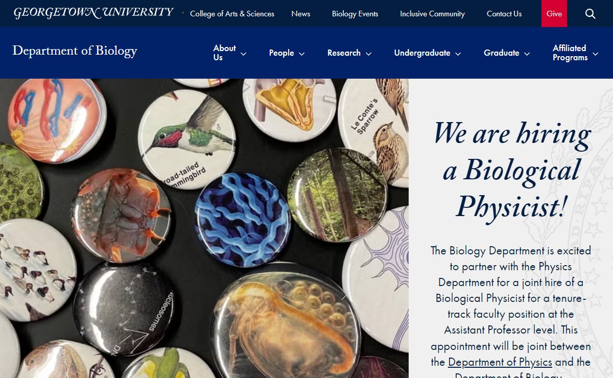 - Department of Biology
