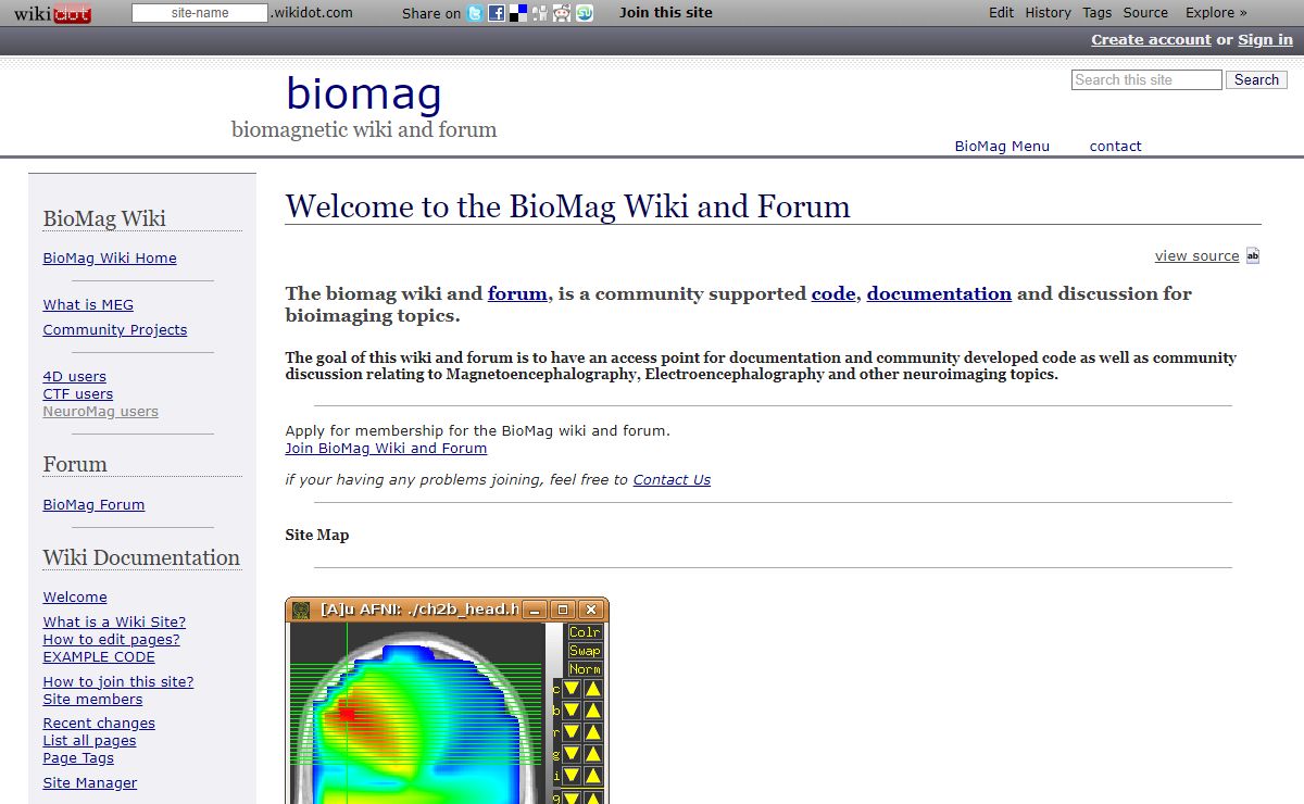 Welcome to the BioMag Wiki and Forum - biomag