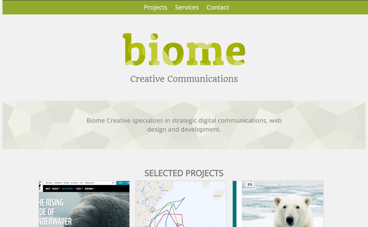 Biome Creative - Environmental communications consulting