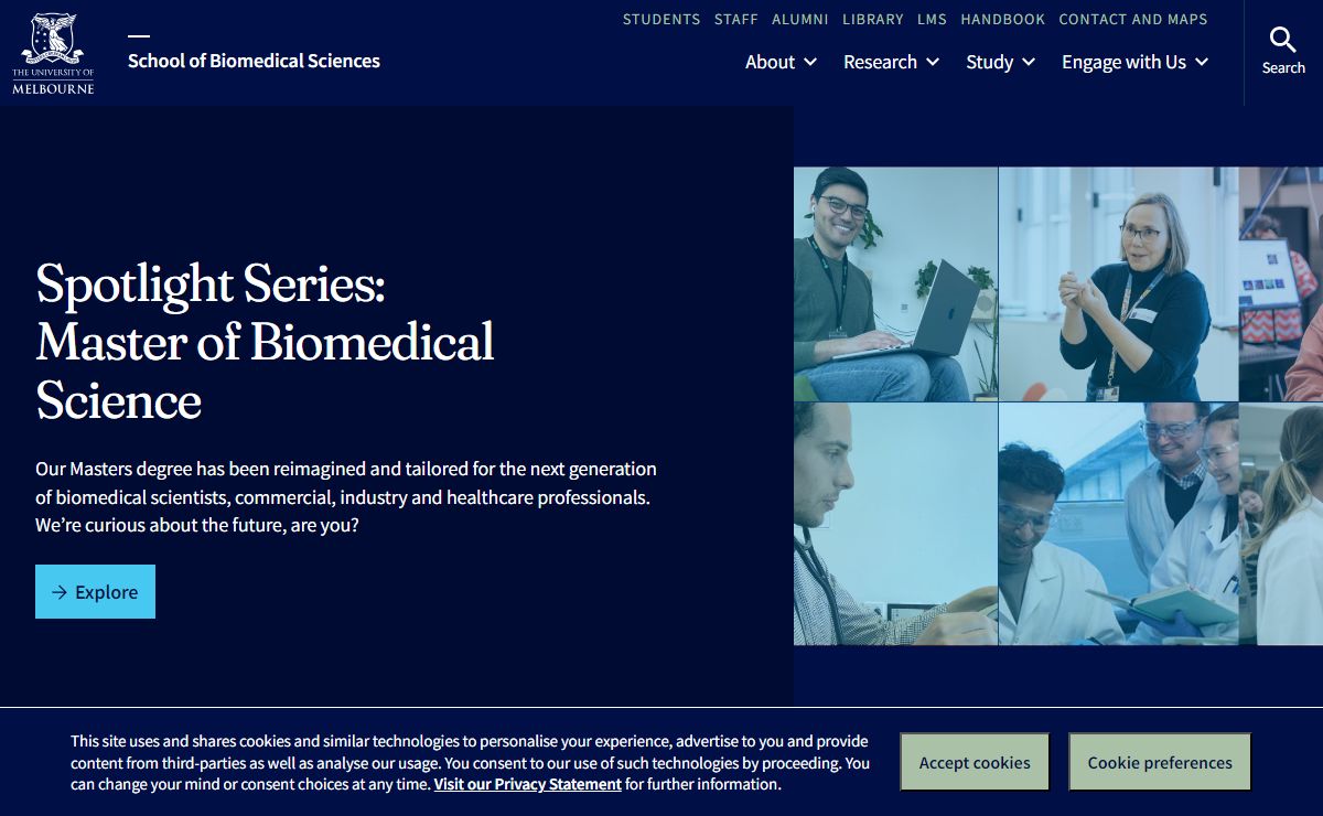 School of Biomedical Sciences | Studying the human body