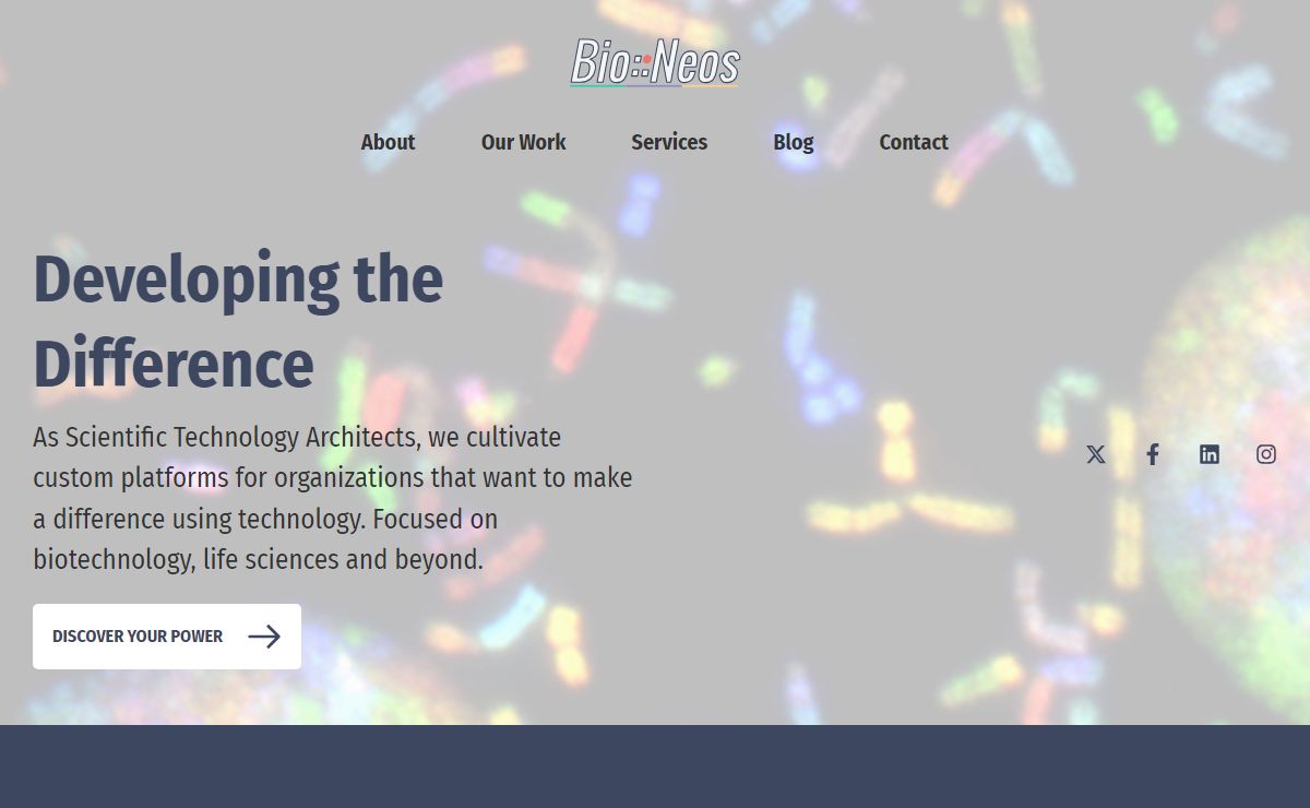 Bio::Neos Scientific Technology Architects