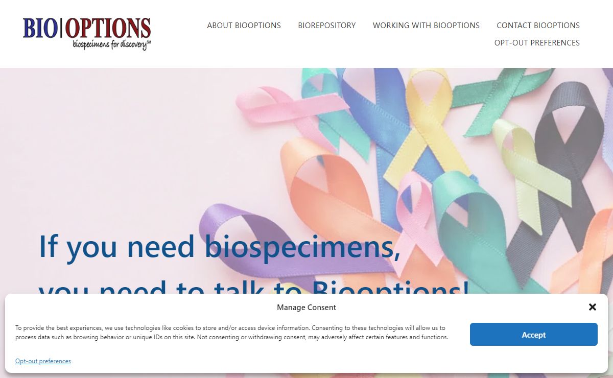 Biooptions | Enhance Your Research With our High Quality Biospecimens