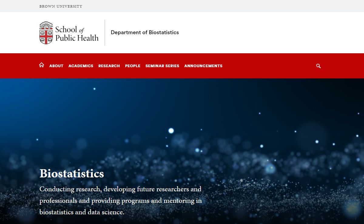 Biostatistics | School of Public Health | Brown University