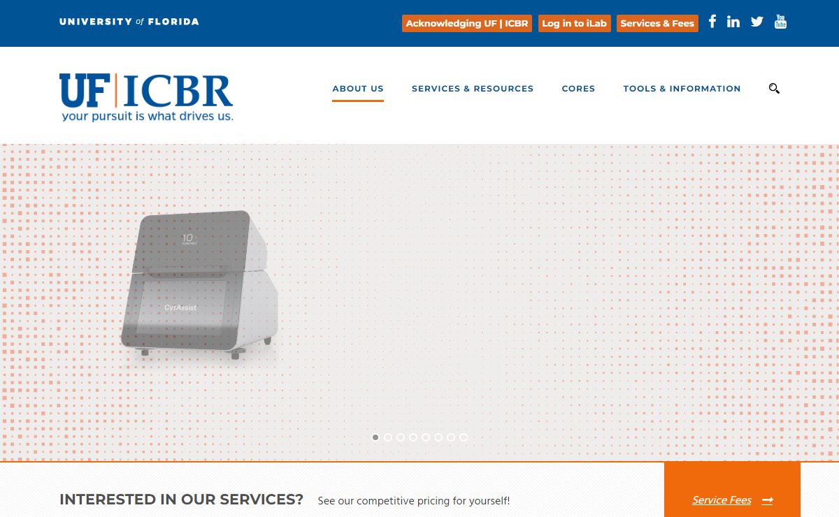 UF ICBR – your pursuit is what drives us.