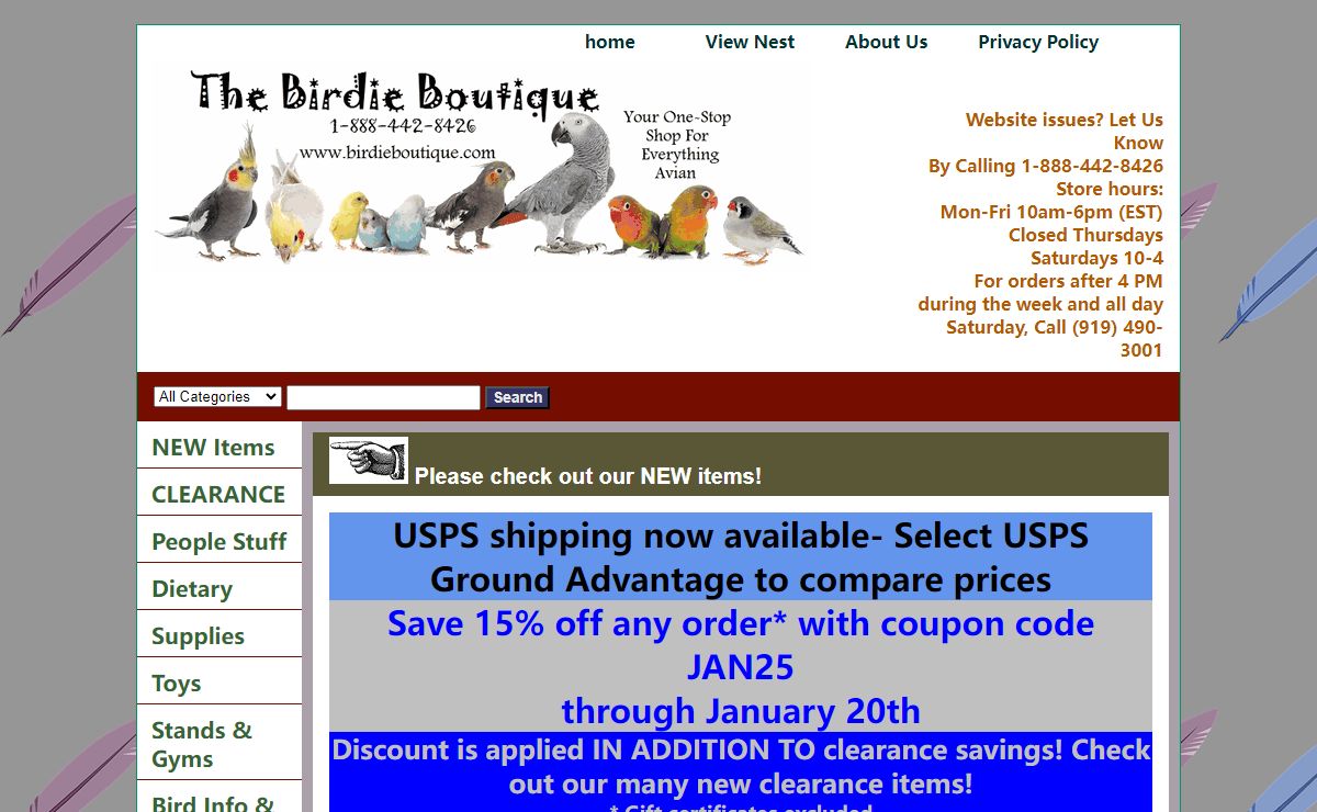 The Birdie Boutique