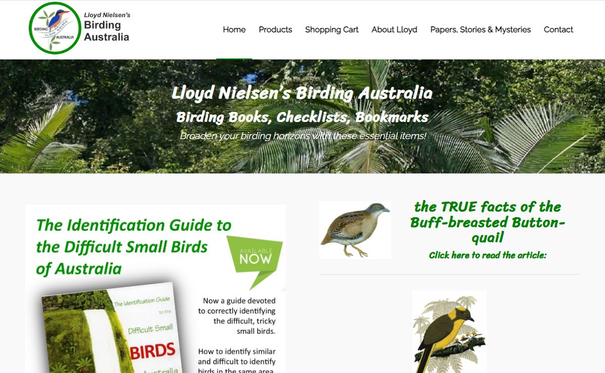 Home - Lloyd Nielsen's Birding Australia