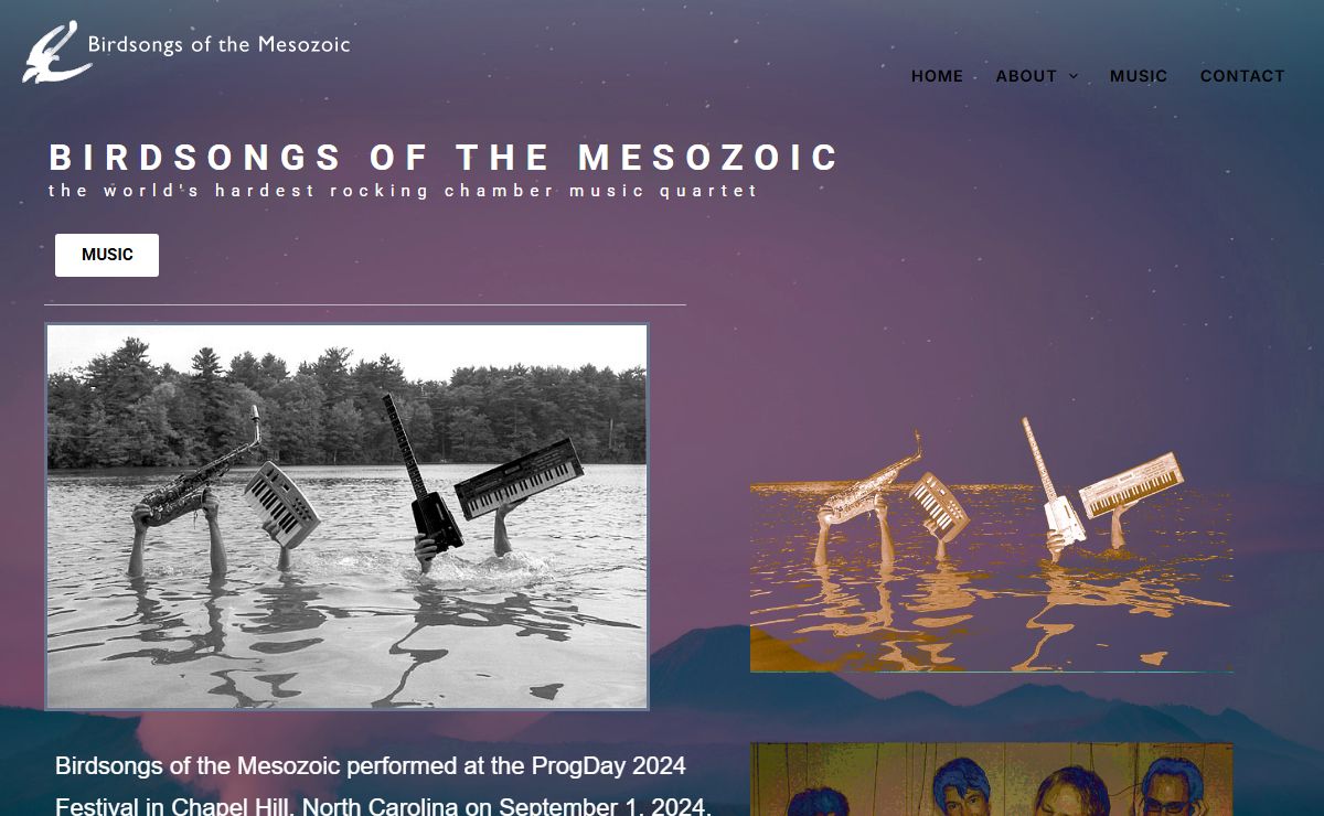 Band Website