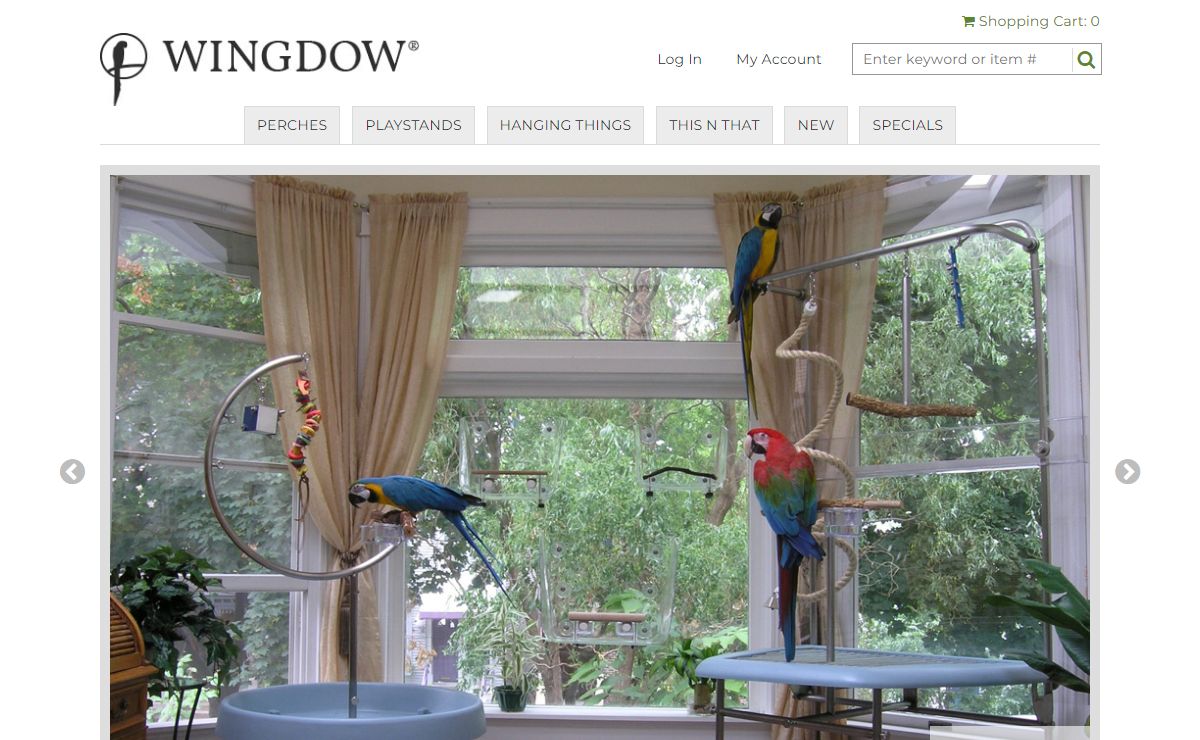 WINGDOW®, Elegant avian furniture