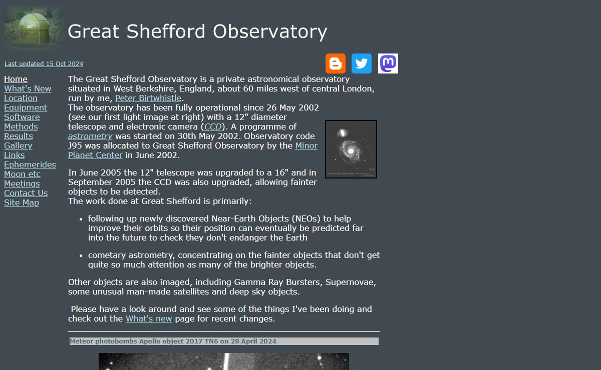 Great Shefford Observatory