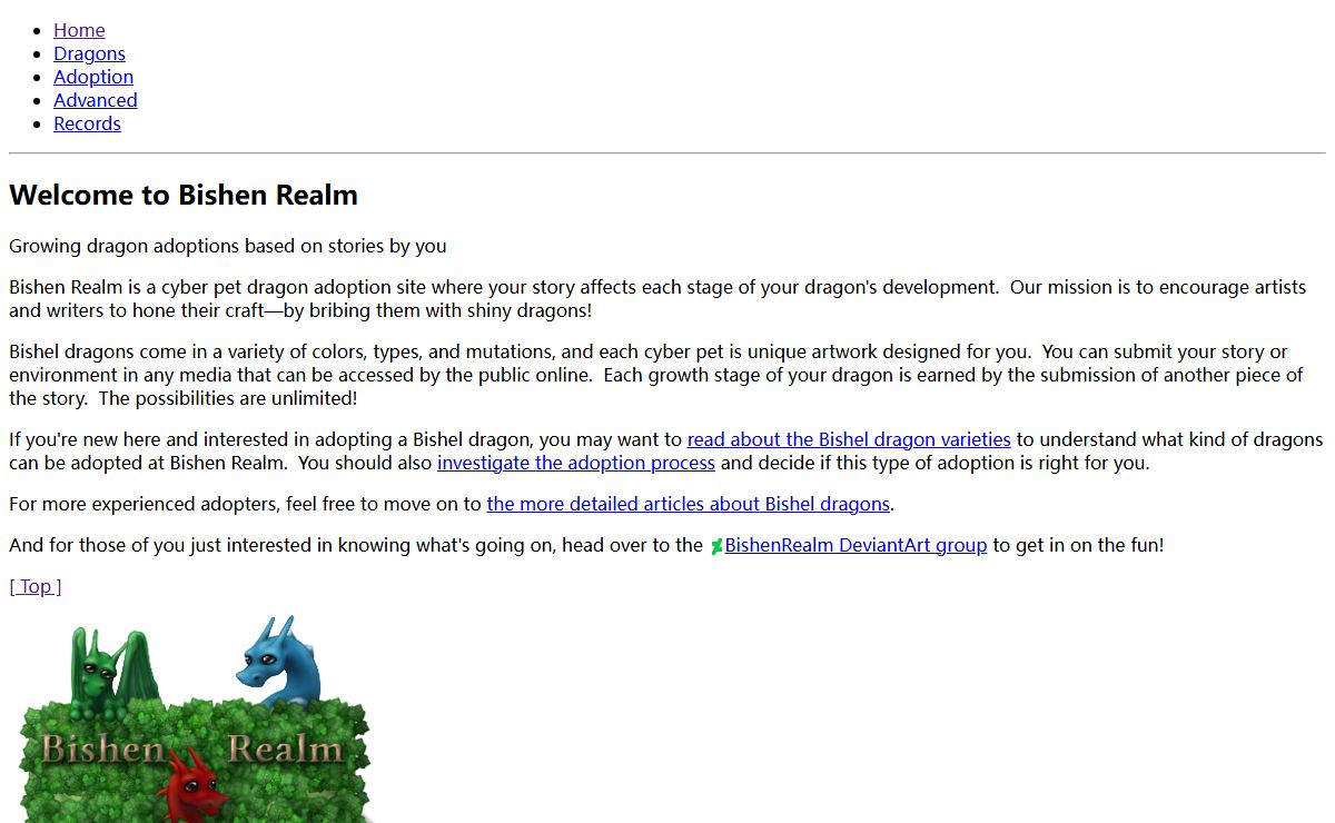 Welcome to Bishen Realm — Bishen Realm