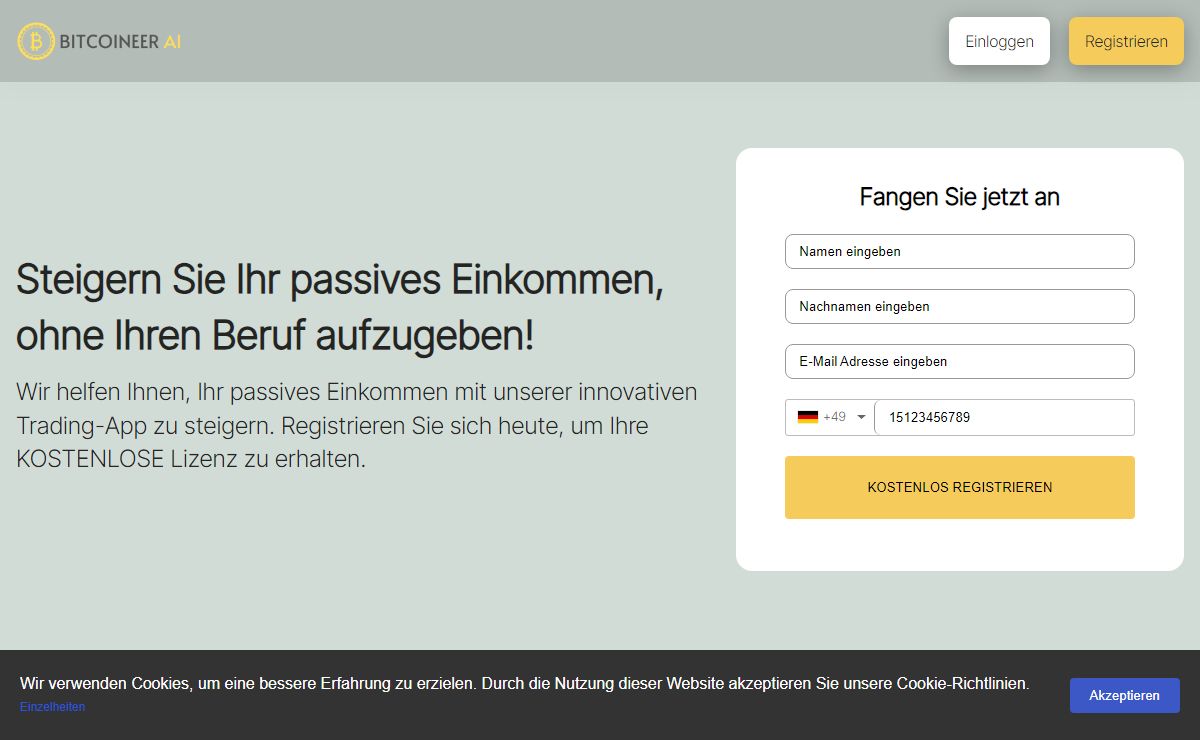 Bitcoineer AI Offizielle ™ - Heute beitreten und Zugang zu den Kryptomärkten [2025]