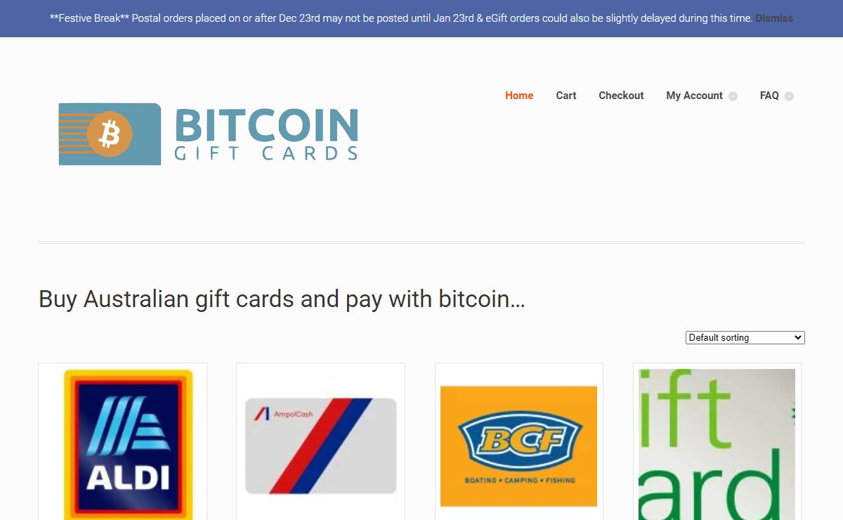 Bitcoin Gift Cards | Buy Australian Gift Cards with Bitcoin