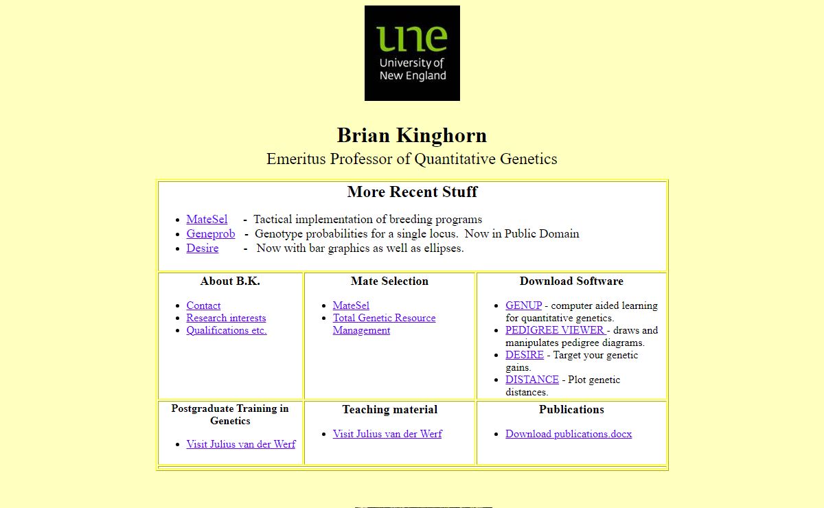 Brian Kinghorn's homepage