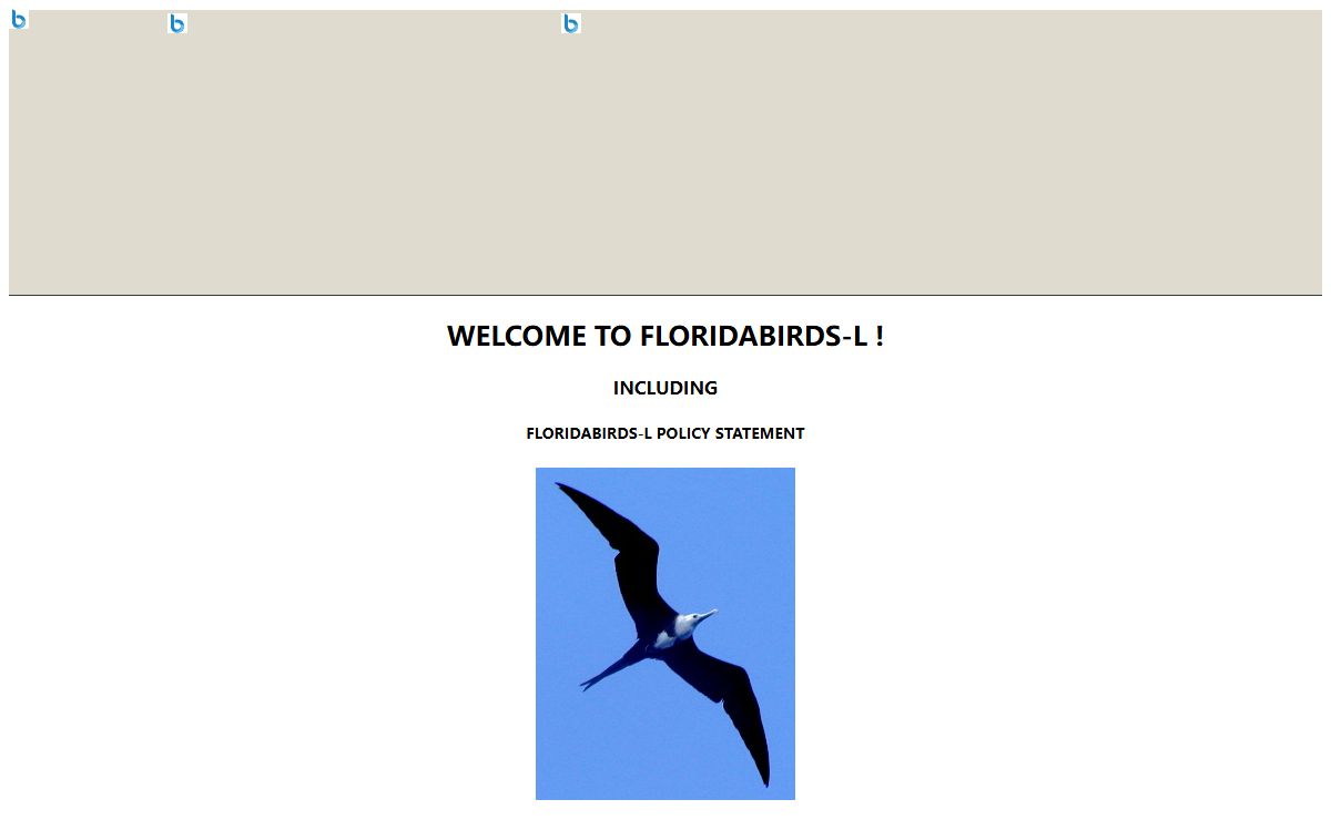 Policy - FLORIDABIRDS-L