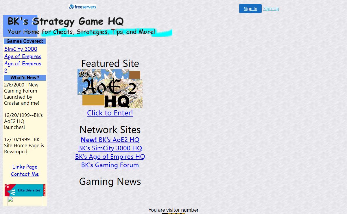 BK's Strategy Game Network: Cheats, Hints, Tips, and More!