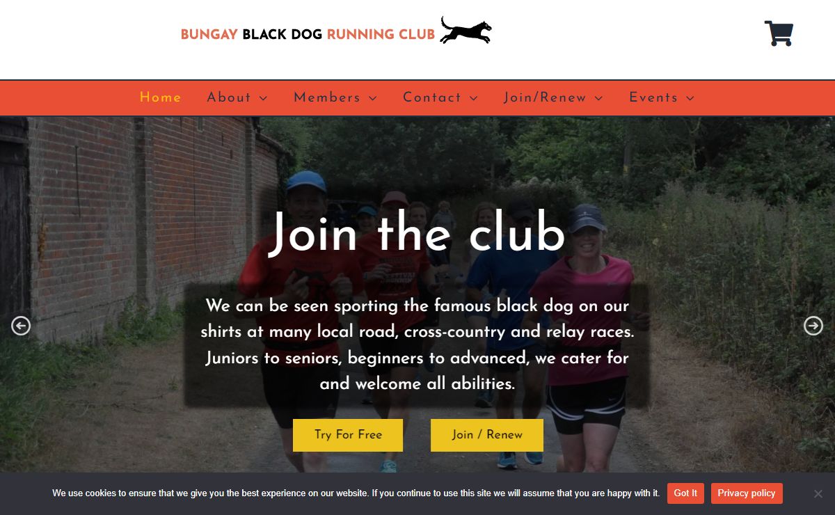 Bungay Black Dog Running Club – Wag your tail and come run with the pack!
