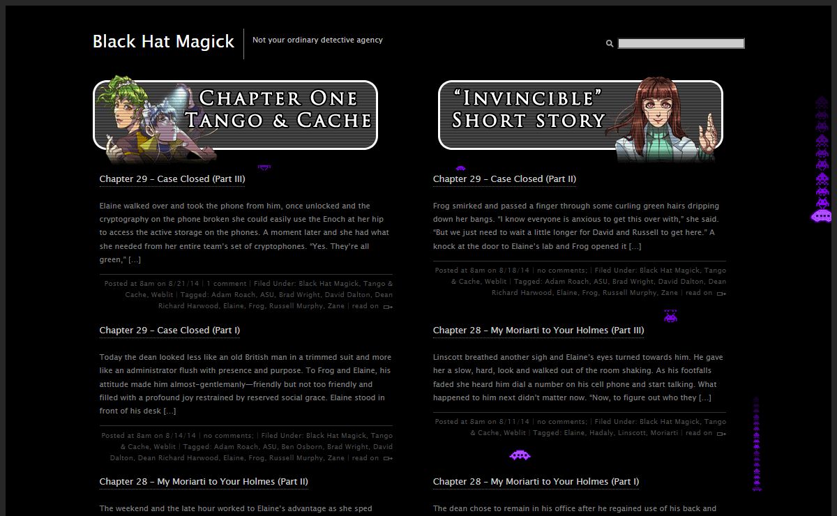 Black Hat Magick - Not your ordinary detective agency