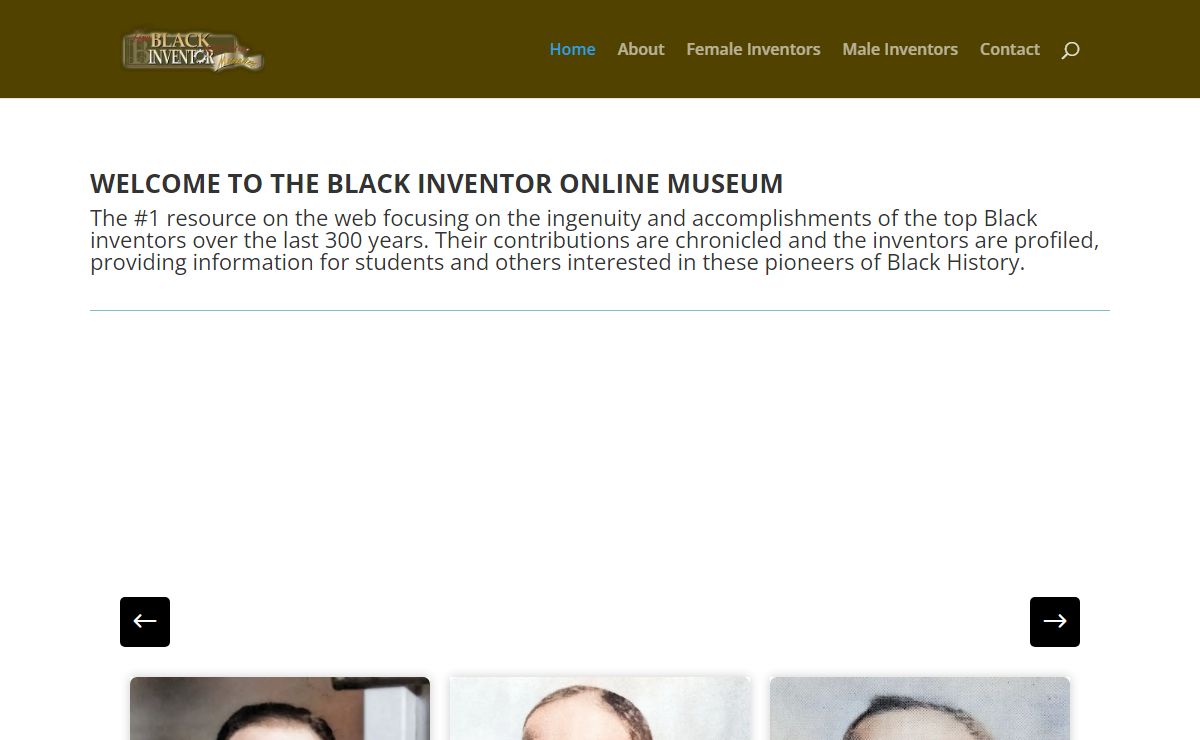 Home - The Black Inventor Online Museum