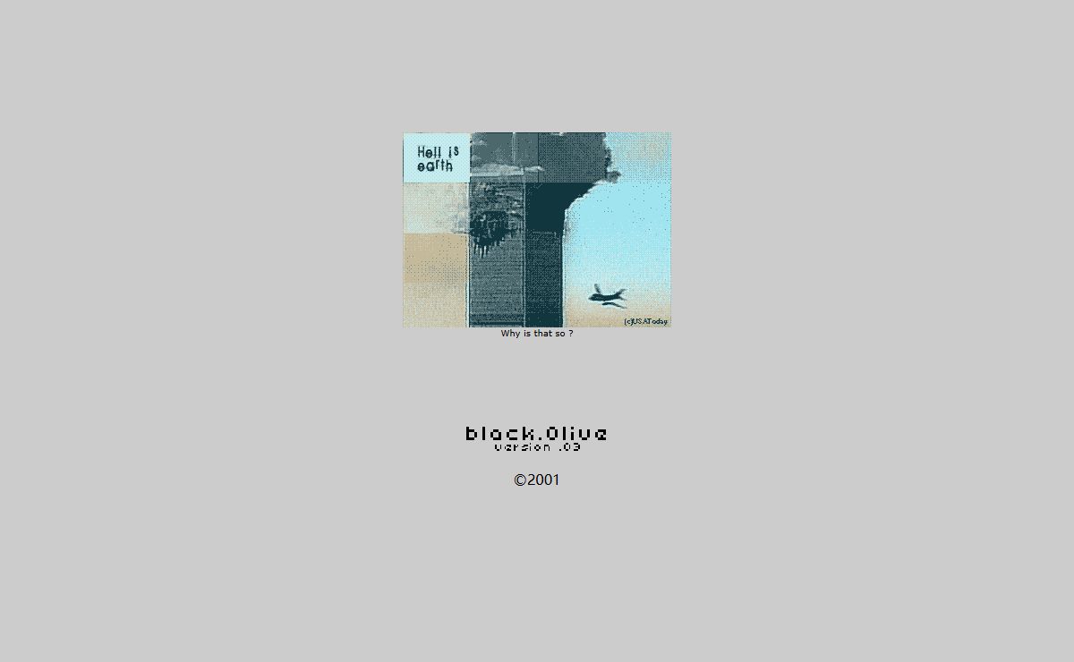 :: black.Olive _________ v.03