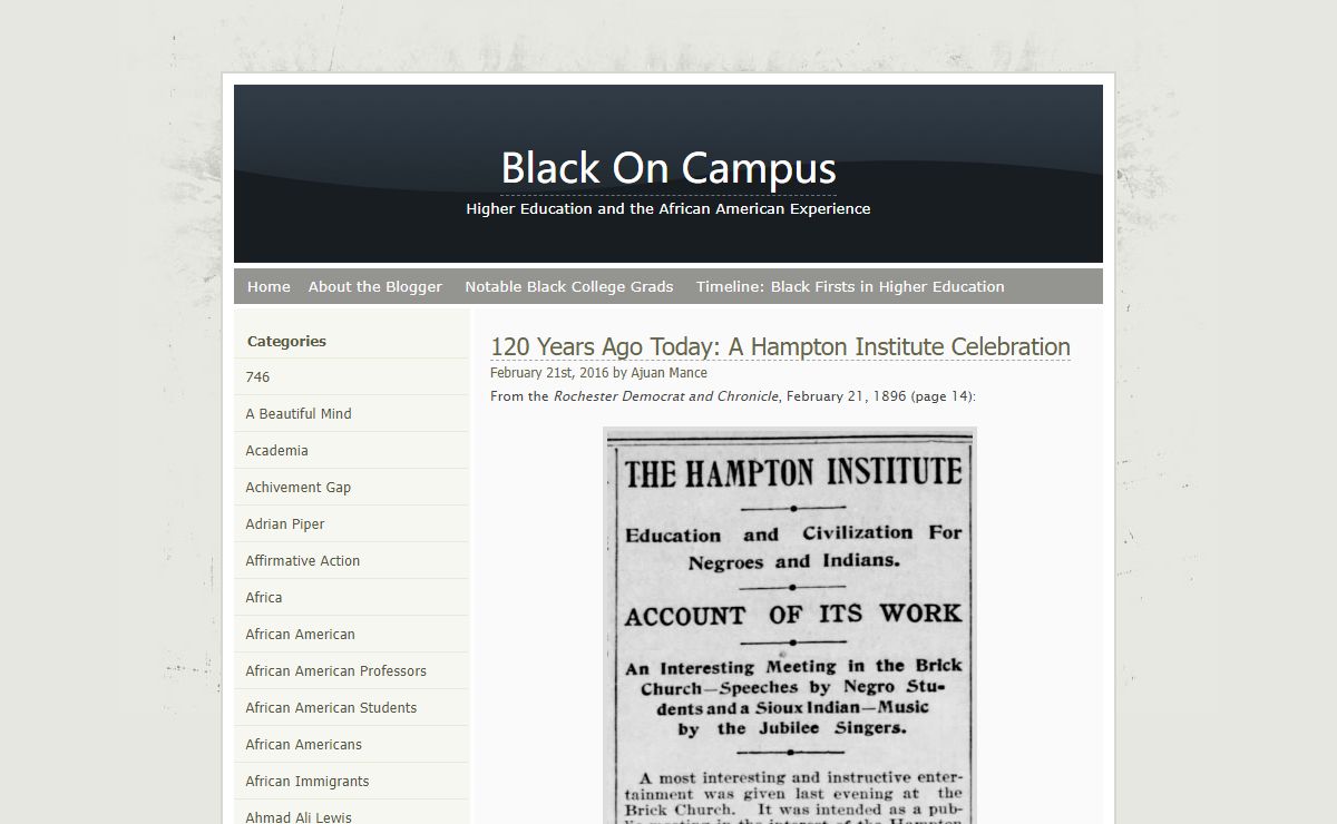 Black On Campus