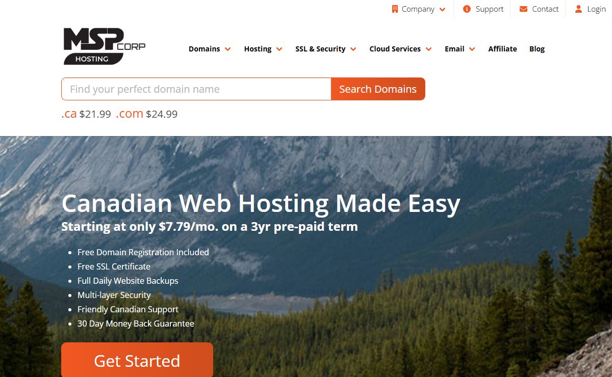 BlackSun Canadian Web Hosting - Canadian Web Hosting - WordPress - Domains