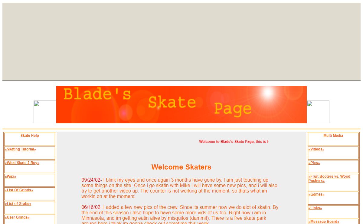 Blade's Skate Page------------------------------------------------------