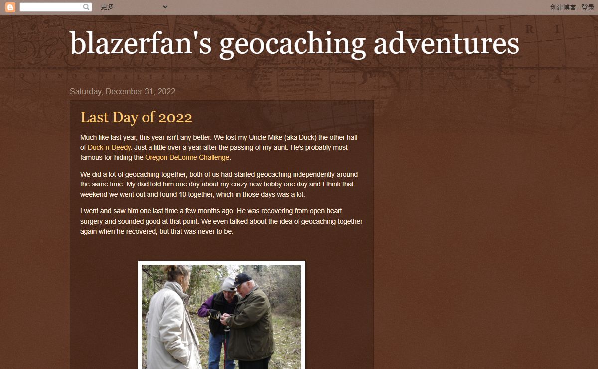 blazerfan's geocaching adventures