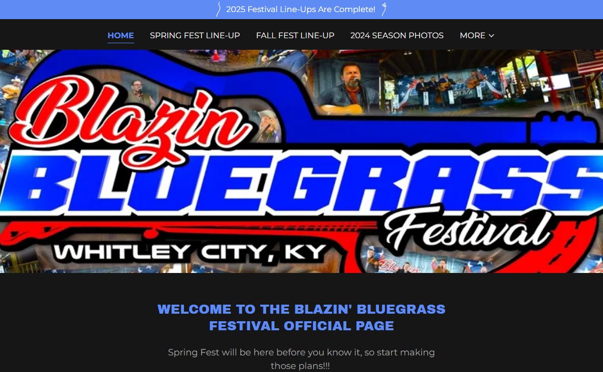 Blazin' Bluegrass Festival