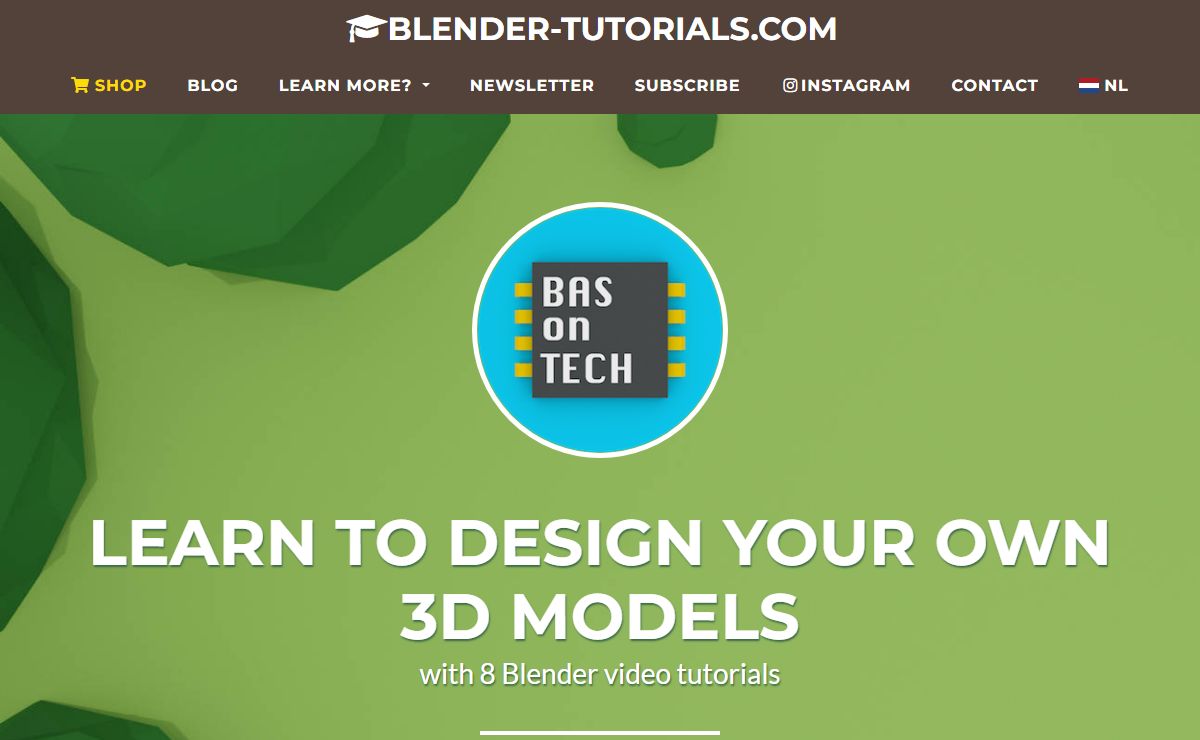 Learn with 8 video tutorials to make your 3D models