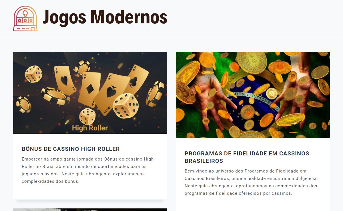Explorando a Era dos Jogos Modernos: Diversão Tecnológica Sem Limites