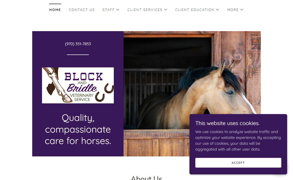 Block and Bridle Veterinary Services - Home