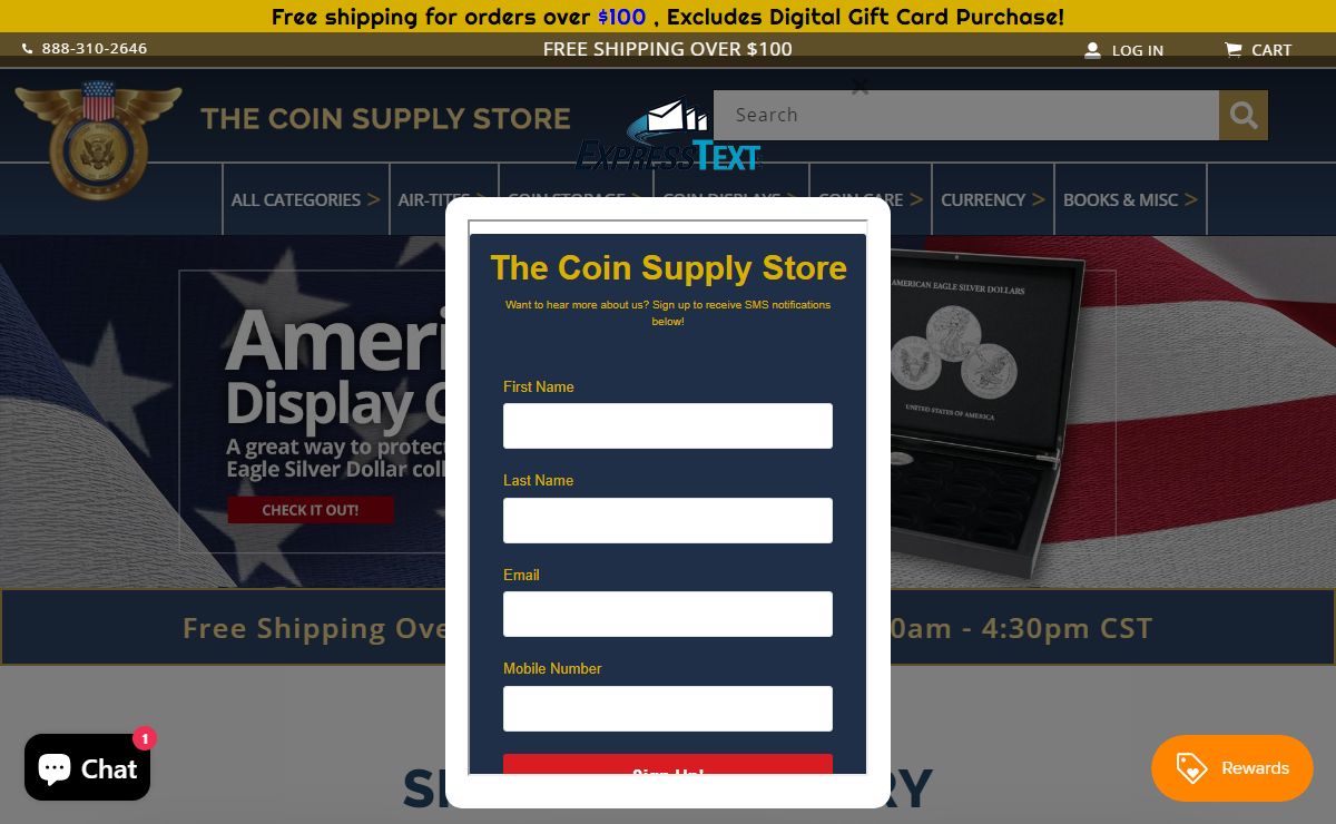 Coin Supplies Currency Shipping Supplies | The Coin Supply Store
