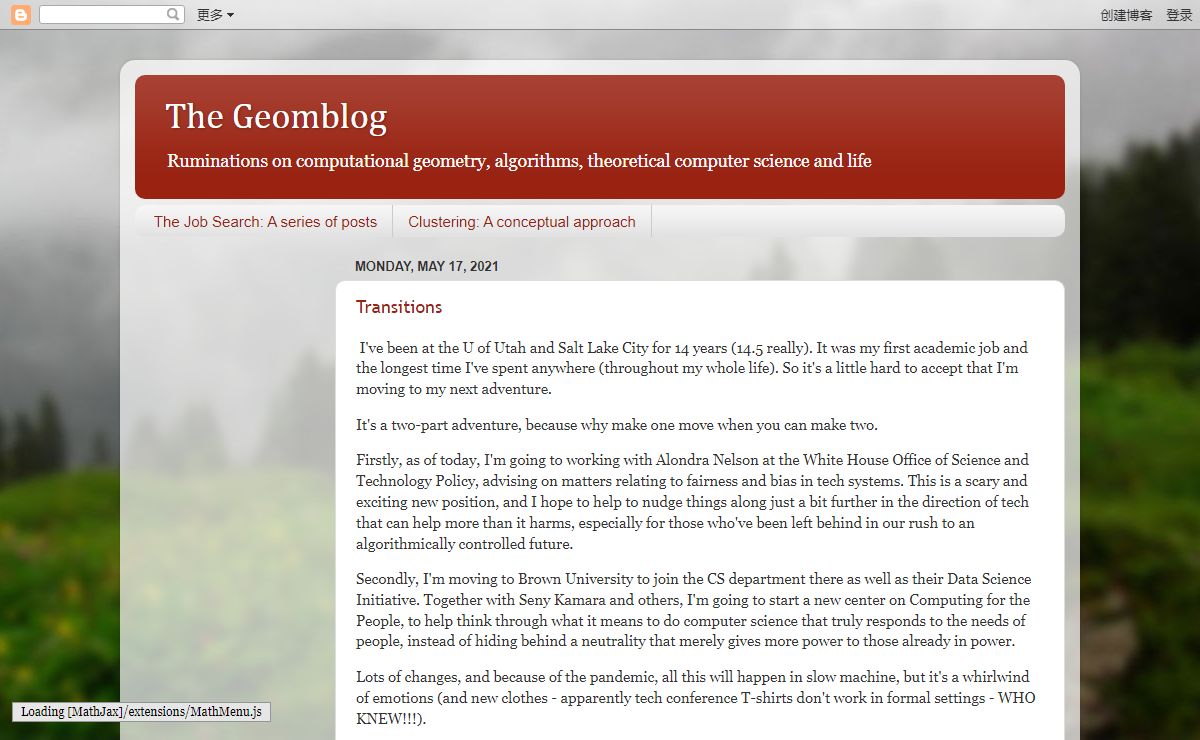 The Geomblog