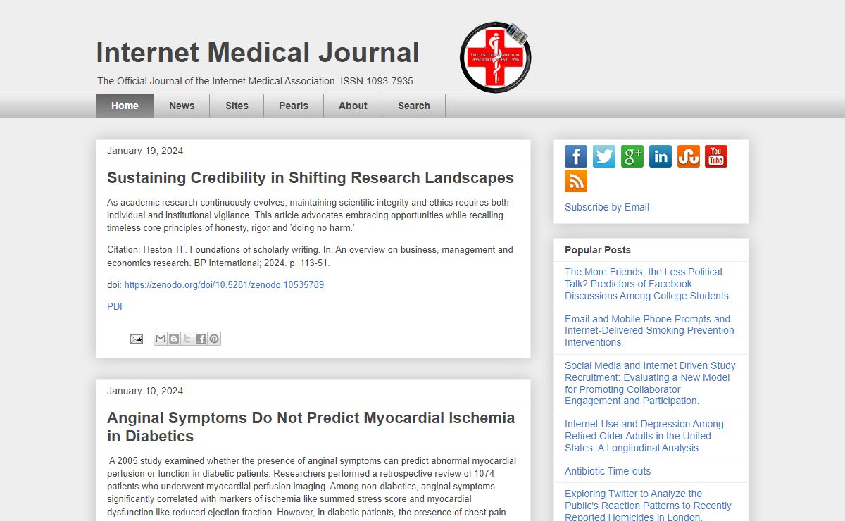 Internet Medical Journal