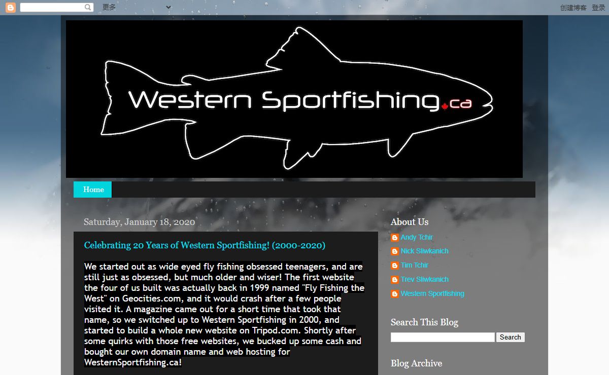 WesternSportfishing.ca Journal